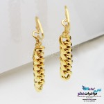 گوشواره طلا - طرح کارتیه