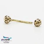 پیرسینگ طلا - طرح توری