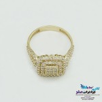 انگشتر طلا - طرح هندسی