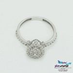 انگشتر طلا - طرح اشک