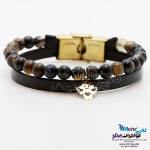 دستبند طلا و سنگ - طرح فرشته