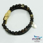 دستبند طلا و سنگ - طرح جغد