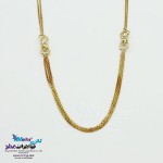 گردنبند رولباسی طلا - طرح پاپیون