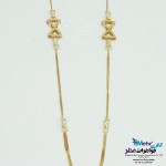 گردنبند رولباسی طلا - طرح پاپیون