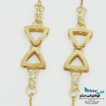 گردنبند رولباسی طلا - طرح پاپیون