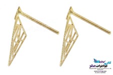 گوشواره طلا - طرح مثلث
