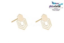 گوشواره طلا - طرح هندسی