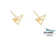 گوشواره طلا - طرح مثلث