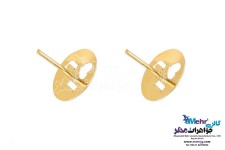 گوشواره طلا - طرح دوستت دارم