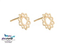 گوشواره طلا - طرح خورشید