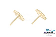 گوشواره طلا - طرح گل