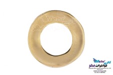 نیم ست طلا - آویز و گوشواره - طرح هندسی