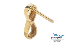 نیم ست طلا - آویز و گوشواره - طرح بی‌نهایت