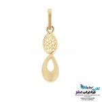 نیم ست طلا - آویز و گوشواره - طرح قطره