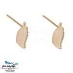 نیم ست طلا - آویز و گوشواره - طرح برگ