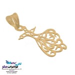 نیم ست طلا - آویز و گوشواره - طرح رقص سماع