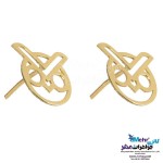 نیم ست طلا - آویز و گوشواره - طرح جغد