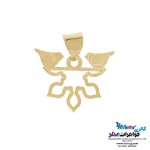نیم ست طلا - آویز و گوشواره - طرح سنتی