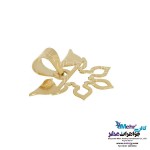 نیم ست طلا - آویز و گوشواره - طرح سنتی