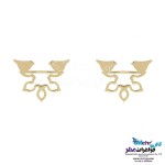 نیم ست طلا - آویز و گوشواره - طرح سنتی