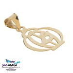 نیم ست طلا - آویز و گوشواره - طرح پرنده و قفس