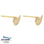 نیم ست طلا - آویز و گوشواره - طرح پرنده