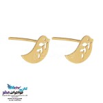 نیم ست طلا - آویز و گوشواره - طرح پرنده