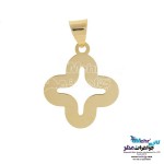 نیم ست طلا - آویز و گوشواره - طرح ون‌کلیف