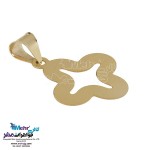 نیم ست طلا - آویز و گوشواره - طرح ون‌کلیف