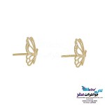 نیم ست طلا - آویز و گوشواره - طرح پروانه