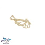 نیم ست طلا - آویز و گوشواره - طرح پروانه