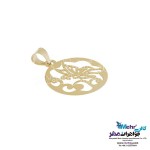 نیم ست طلا - آویز و گوشواره - طرح پروانه