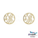 نیم ست طلا - آویز و گوشواره - طرح پروانه