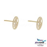 نیم ست طلا - آویز و گوشواره - طرح پروانه
