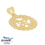 نیم ست طلا - آویز و گوشواره - طرح پروانه