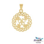 نیم ست طلا - آویز و گوشواره - طرح پروانه