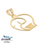 نیم ست طلا - آویز و گوشواره - طرح فیل
