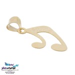 نیم ست طلا - آویز و گوشواره - طرح نت موسیقی