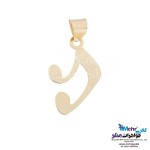 نیم ست طلا - آویز و گوشواره - طرح نت موسیقی