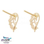نیم ست طلا - آویز و گوشواره - طرح بته‌جقه