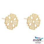 نیم ست طلا - آویز و گوشواره - طرح اسلیمی