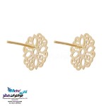 نیم ست طلا - آویز و گوشواره - طرح اسلیمی