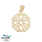 نیم ست طلا - آویز و گوشواره - طرح اسلیمی