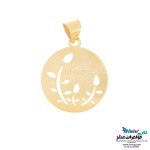 نیم ست طلا - آویز و گوشواره - طرح خوشه گندم