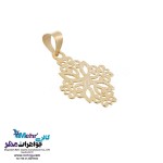 نیم ست طلا - آویز و گوشواره - طرح اسلیمی