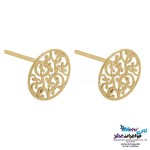 نیم ست طلا - آویز و گوشواره - طرح اسلیمی