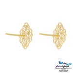 نیم ست طلا - آویز و گوشواره - طرح اسلیمی
