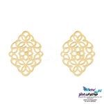نیم ست طلا - آویز و گوشواره - طرح اسلیمی