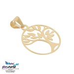 نیم ست طلا - آویز و گوشواره - طرح درخت