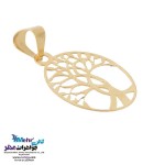 نیم ست طلا - آویز و گوشواره - طرح درخت